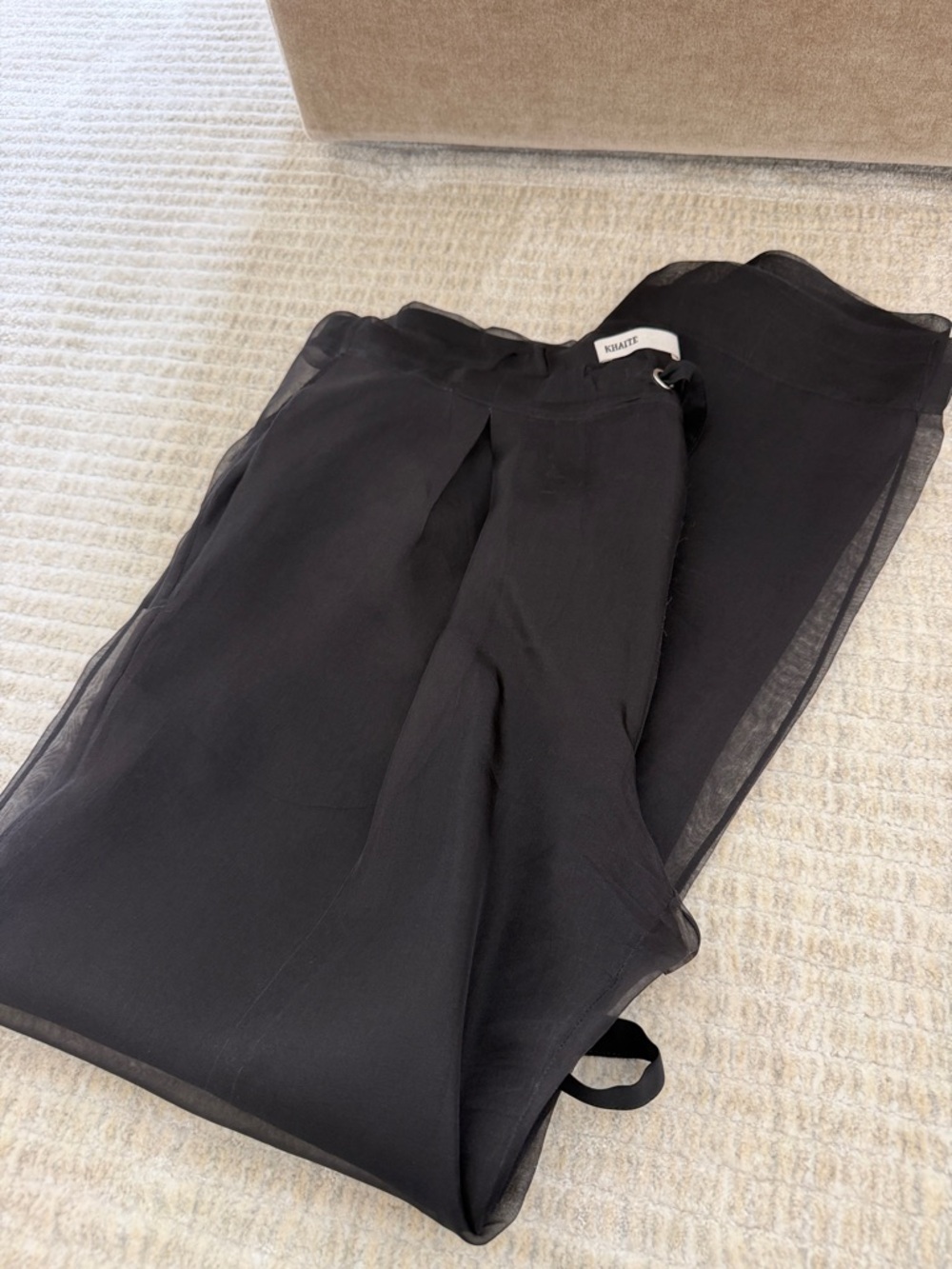 KHAITE trenton relaxed fit Trousers